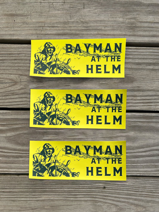 At the Helm Sticker - 3 Pack