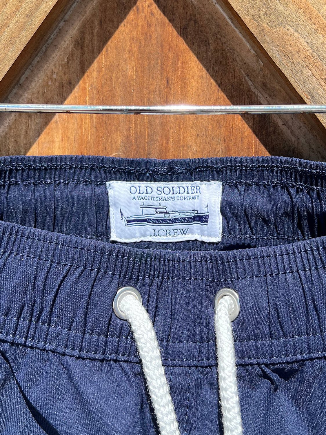 OLD SOLDIER x J. CREW - Deck Crew Boat Shorts - Navy