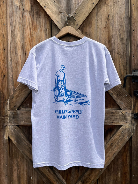 Main Yard Pocket Tee - Light Heather