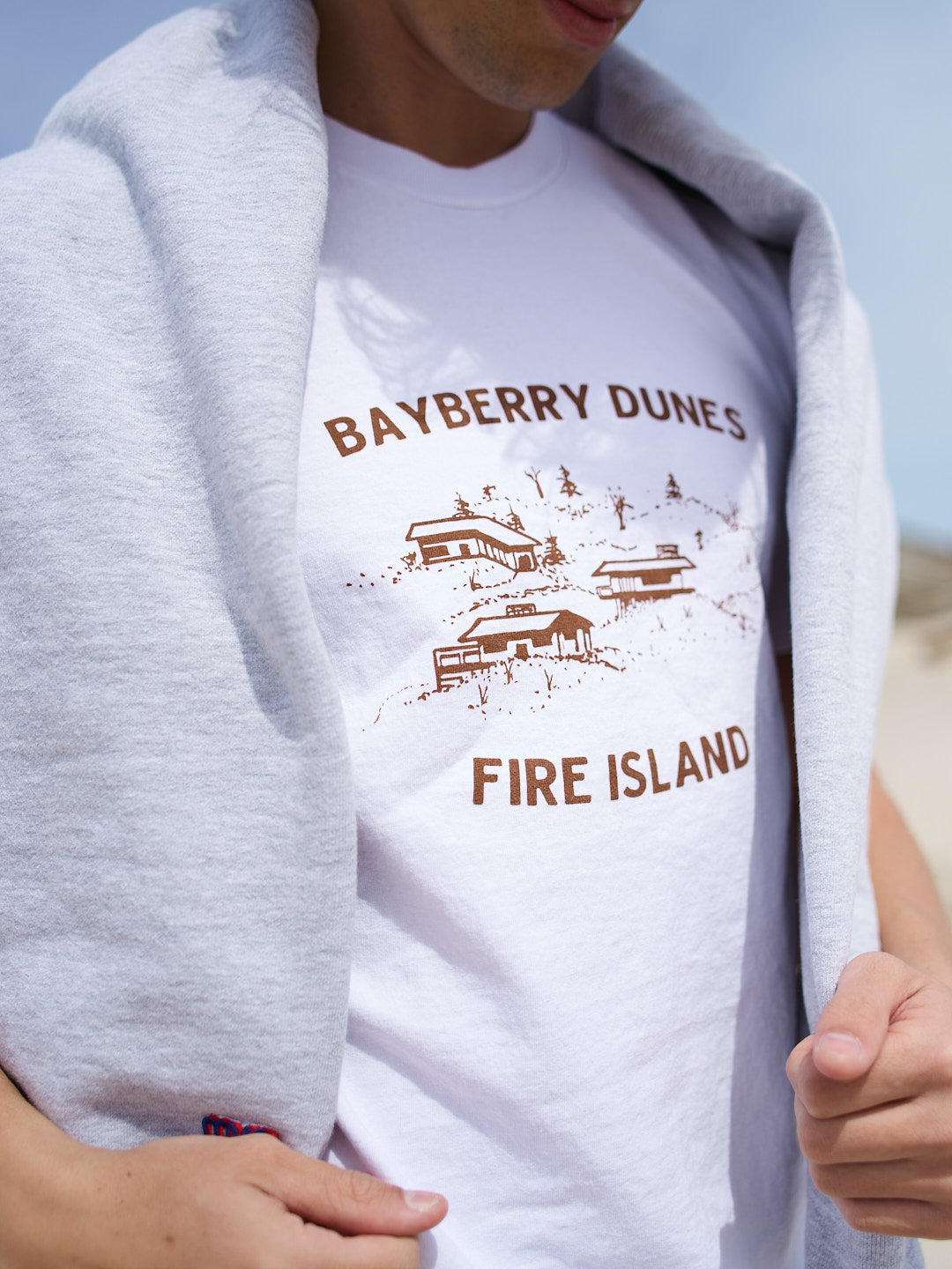 Bayberry Dunes Tee - White