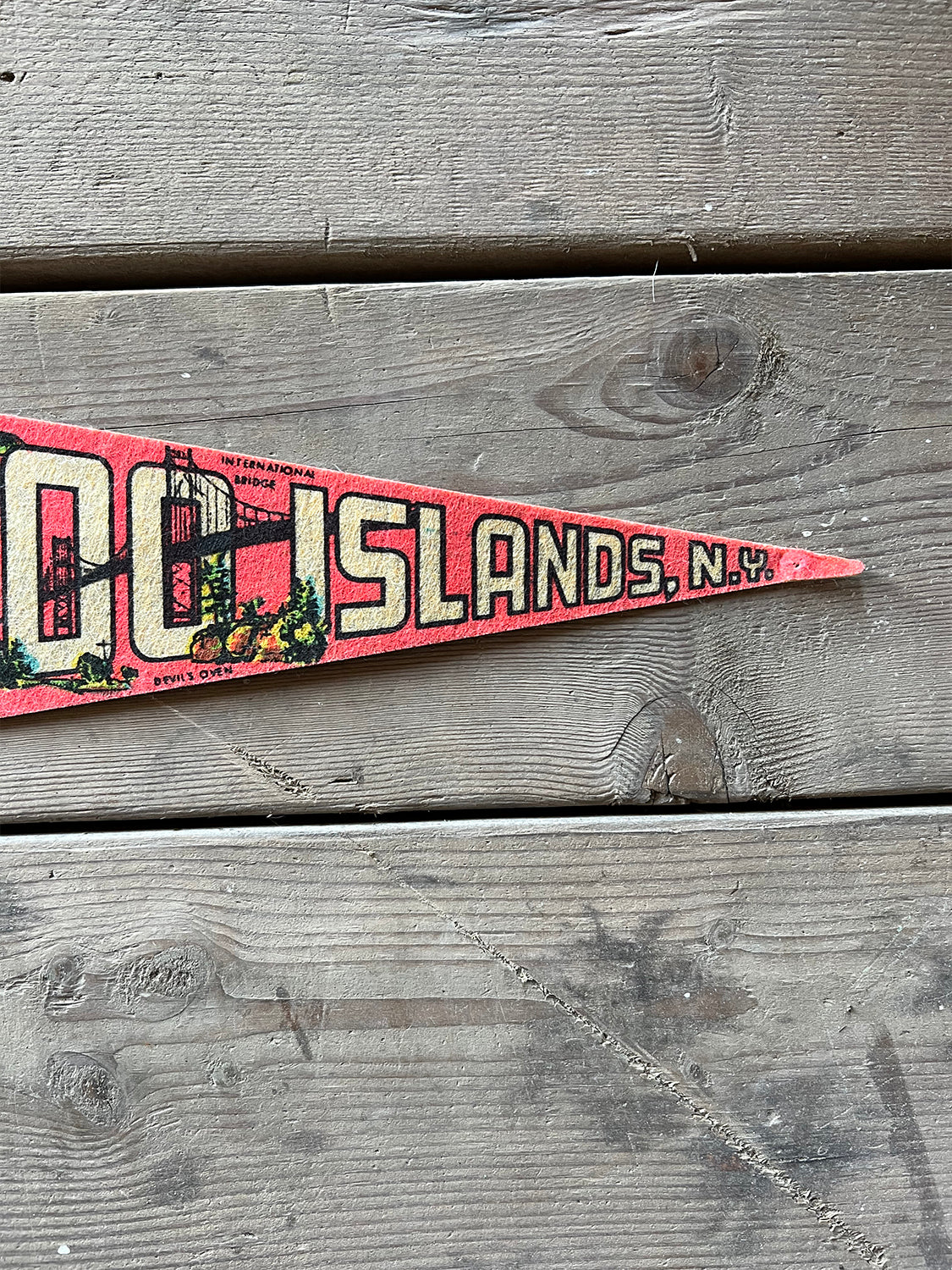 1000 Islands Felt Pennant