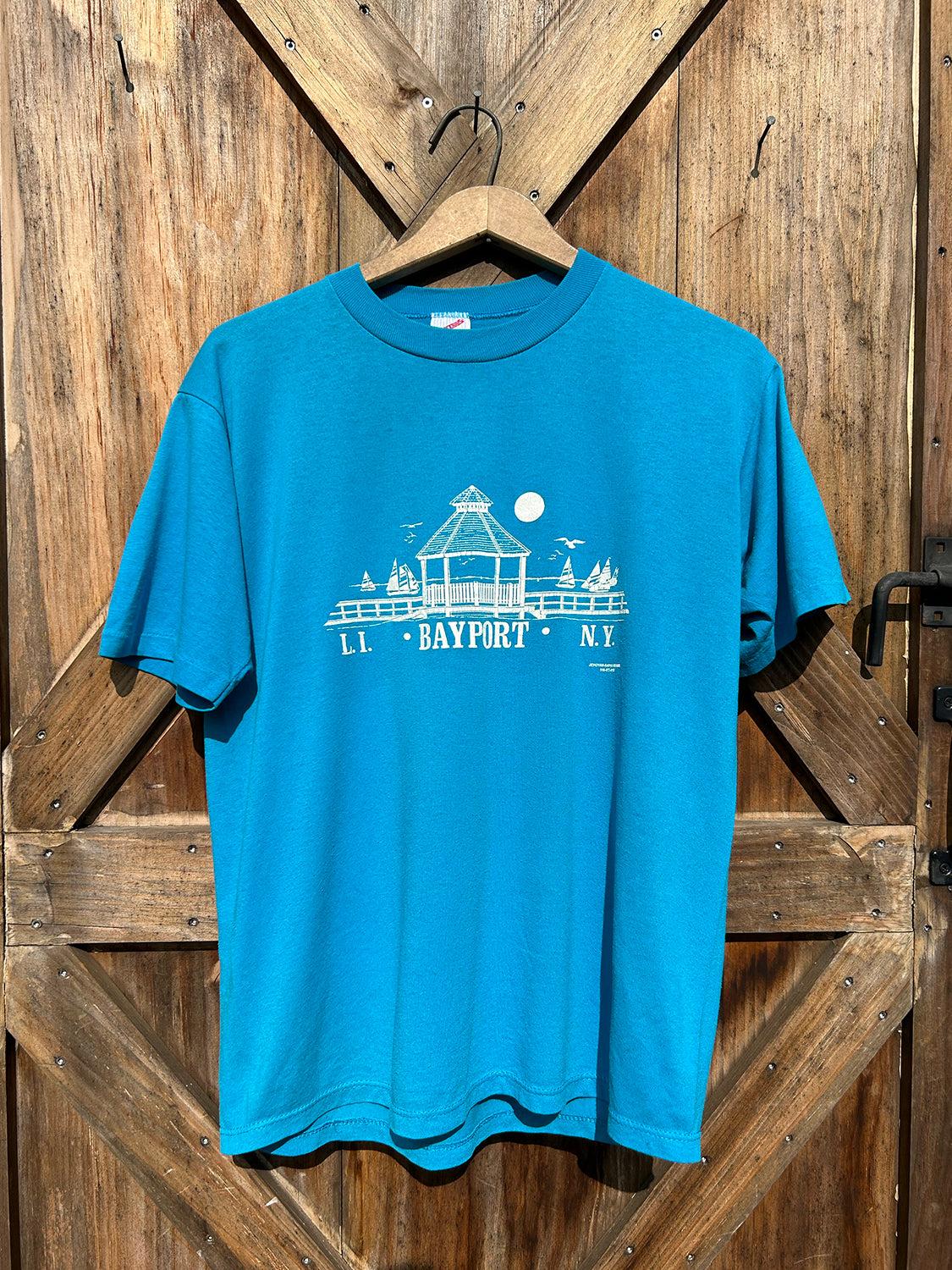 Bayport NY Sailboat Tee - 1990s