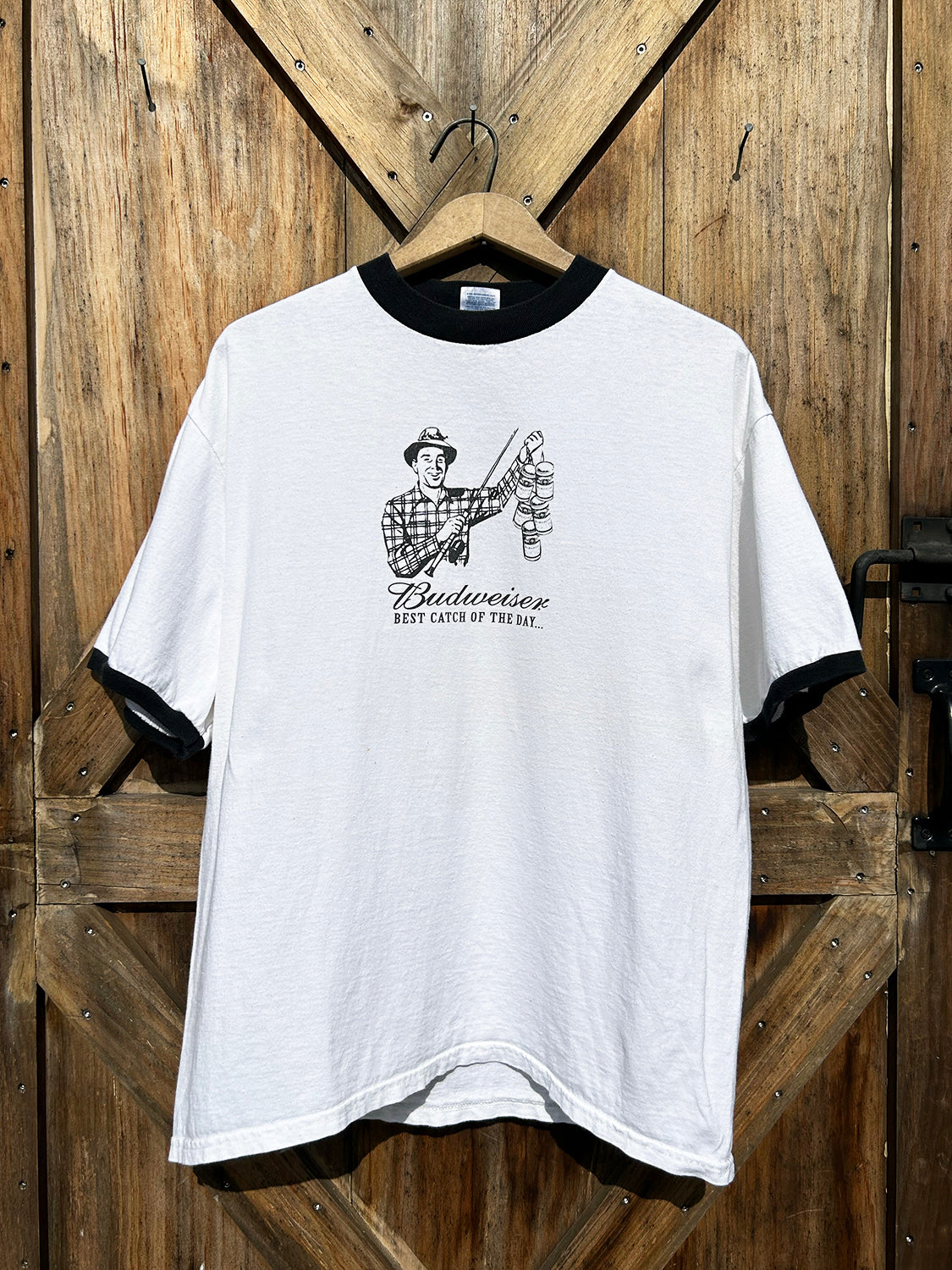 Budweiser Catch of the Day Tee - 1990s
