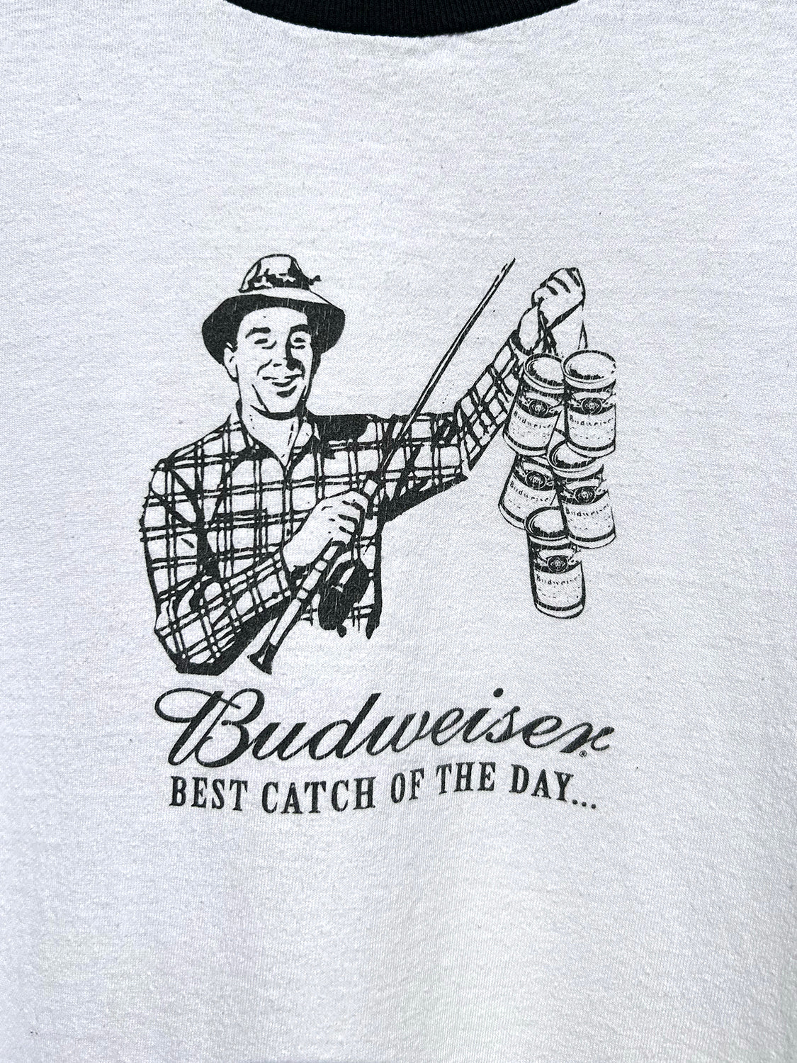 Budweiser Catch of the Day Tee - 1990s