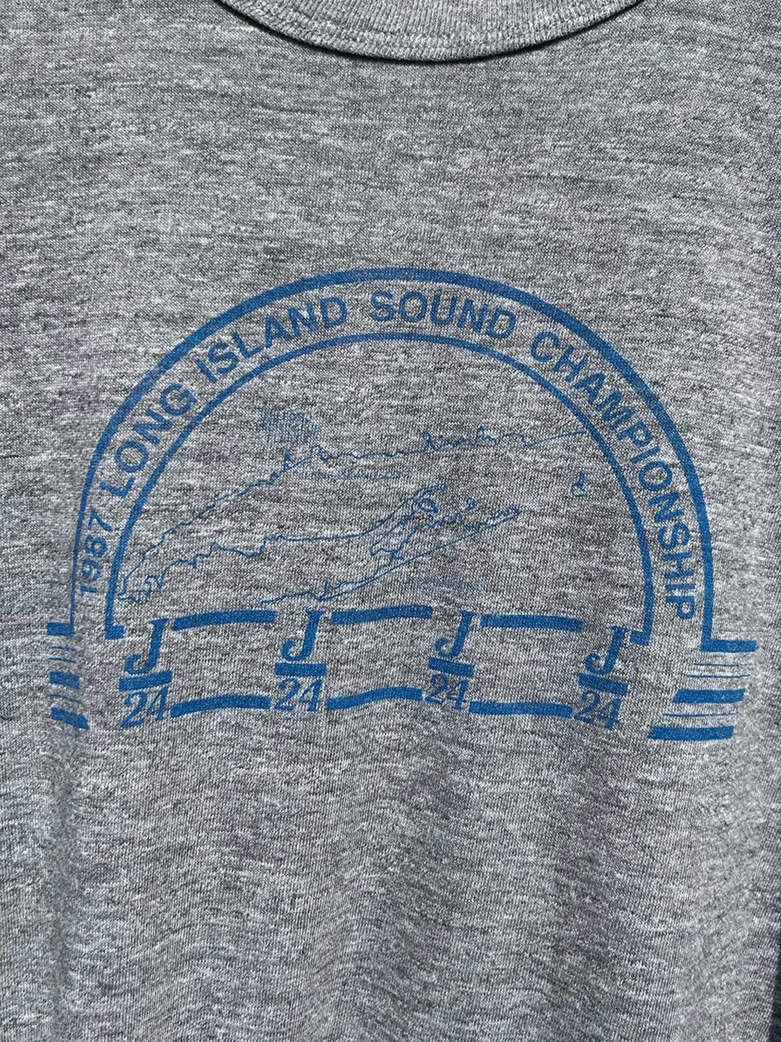 Long Island Sound Sailing Championship Tee - 1987