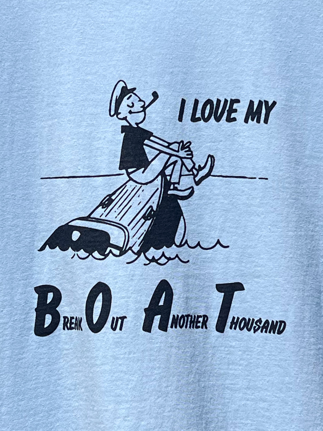 Love Tee - Washed Blue