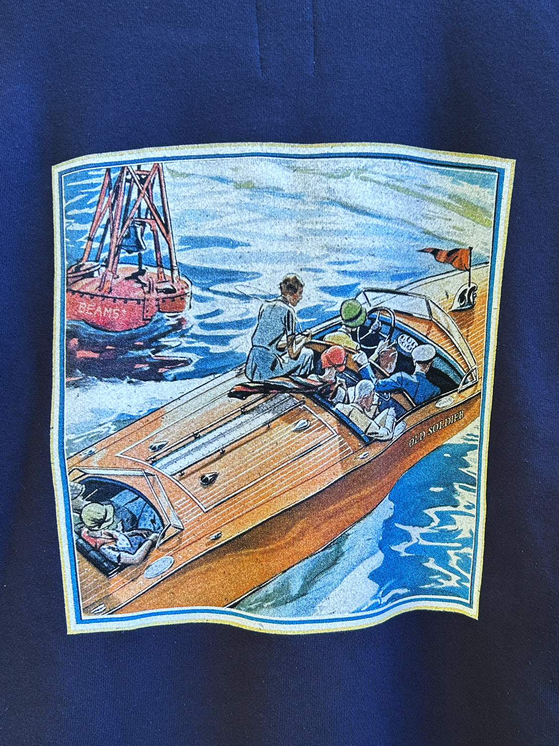 MotorBoating Crewneck - Navy