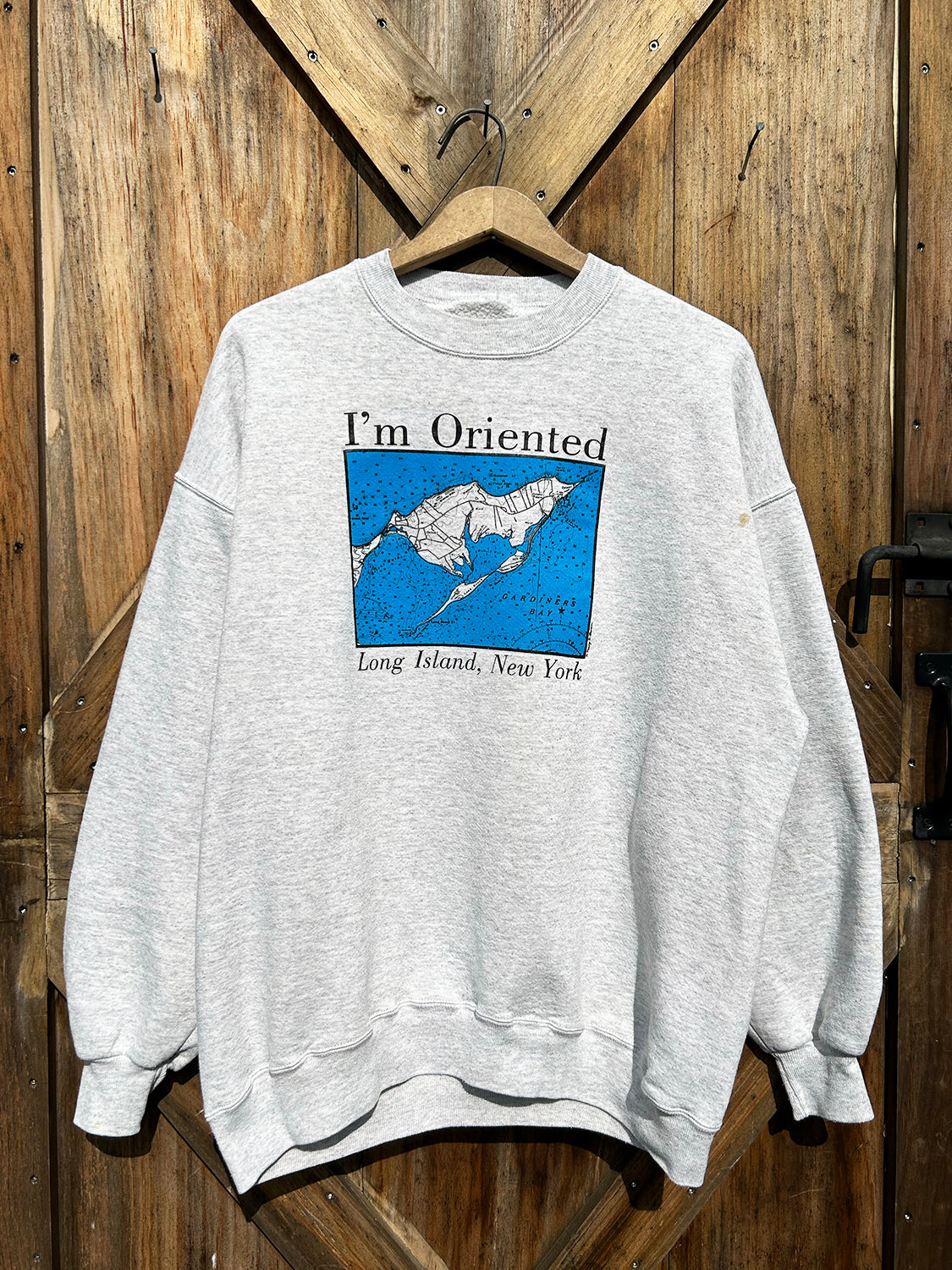 Orient Point, Long Island Crewneck - 1990s