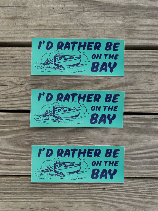 On the Bay Sticker - 3 Pack