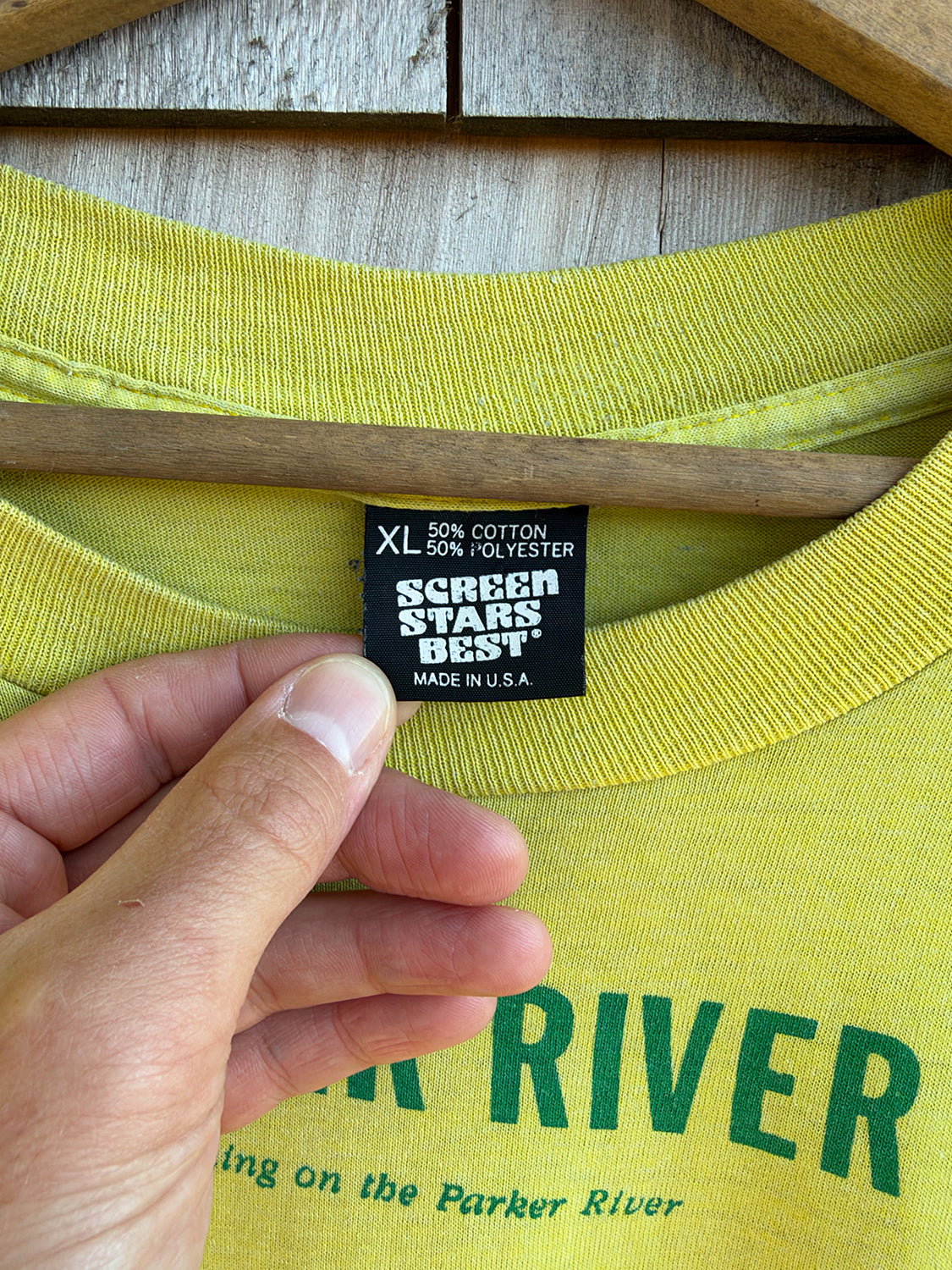 Parker River Clamming Tee - 1990s