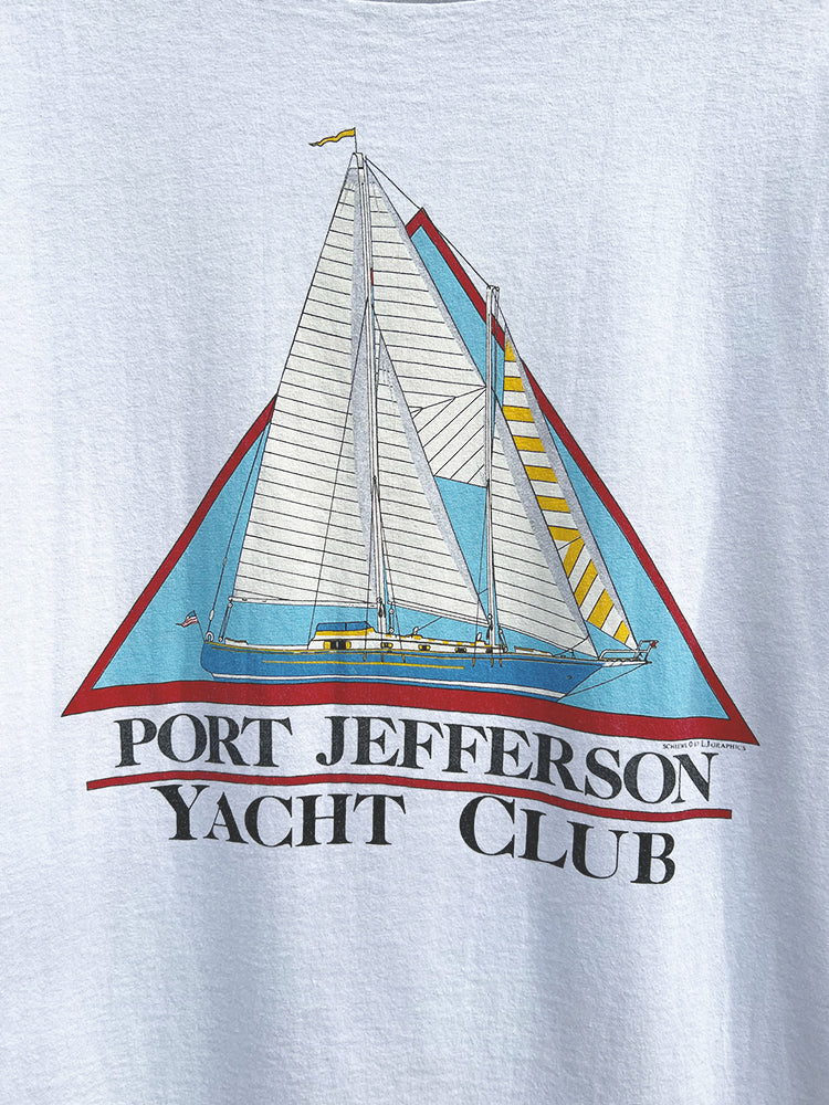 Port Jefferson Yacht Club Tee - 1990s