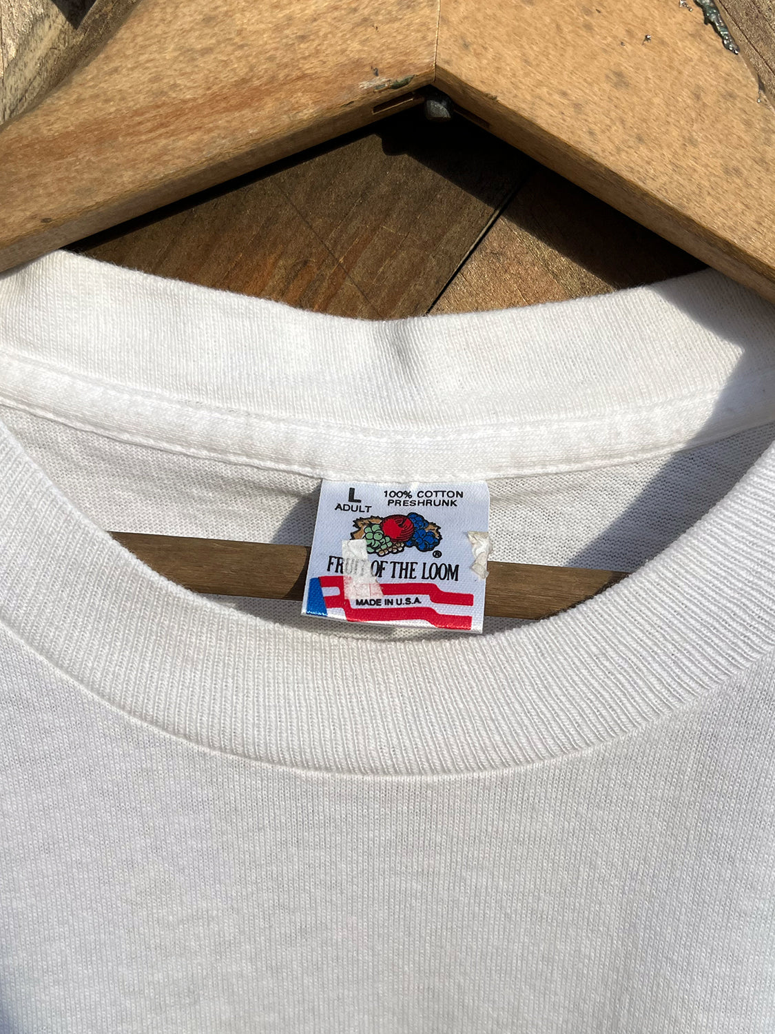 Saltaire, Fire Island Blueberry Tee - 1990s