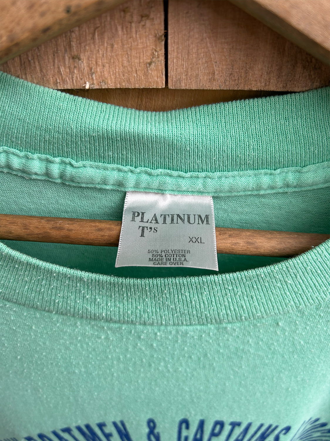 Montauk Boatmen & Captains Association Shark Tournament Tee - 1980s