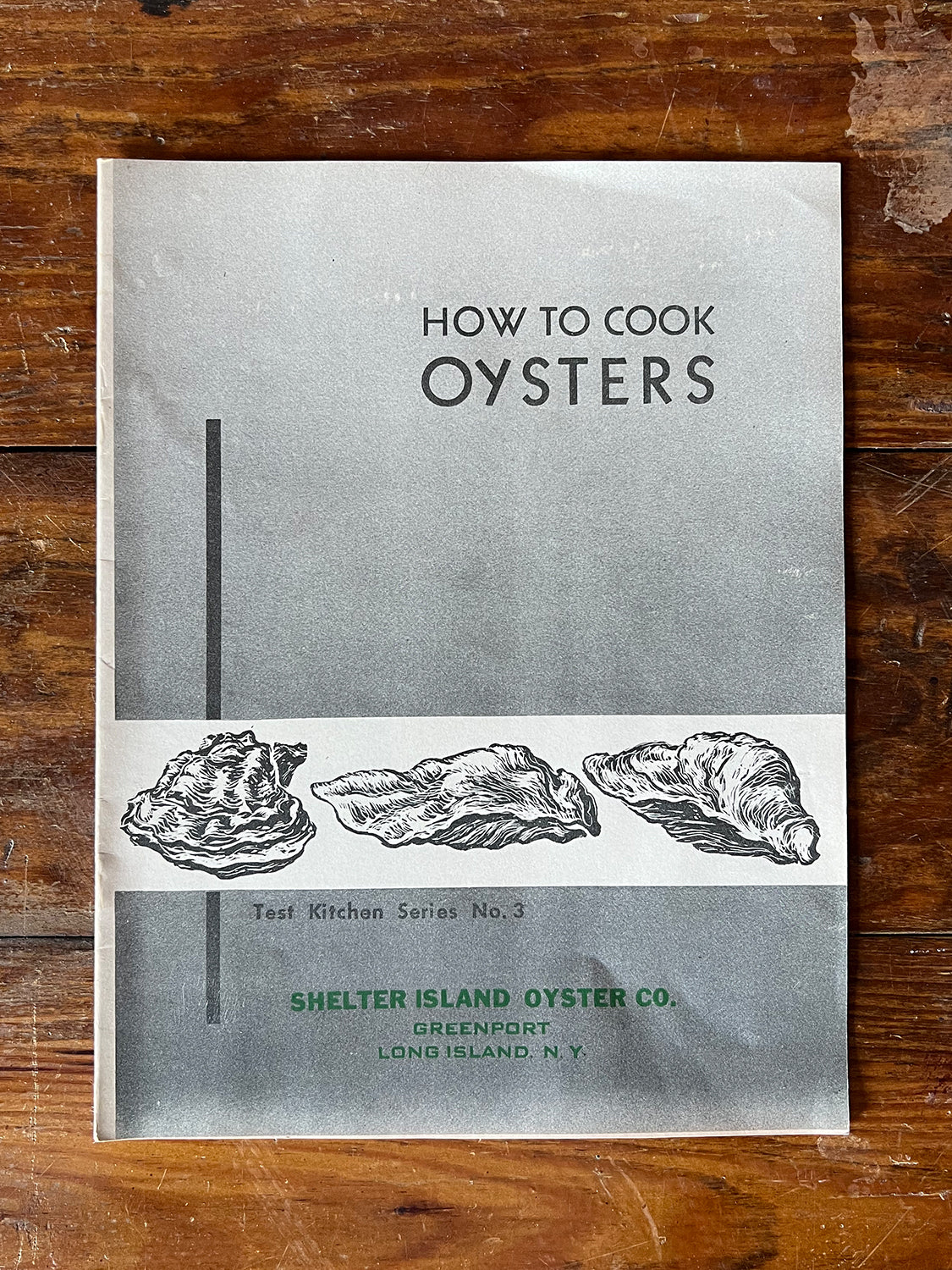 Shelter Island Oysters Booklet