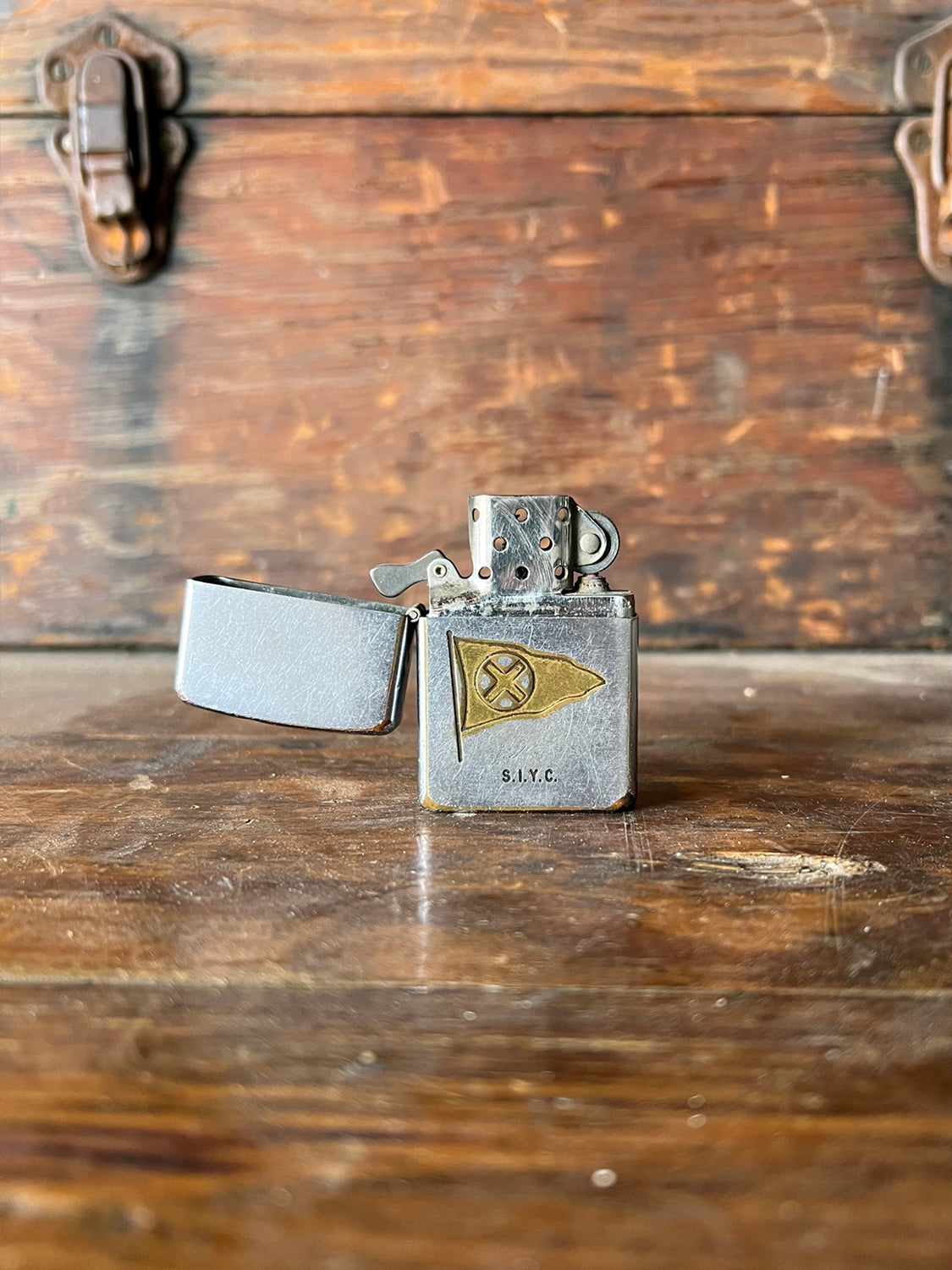 Shelter Island Yacht Club Zippo