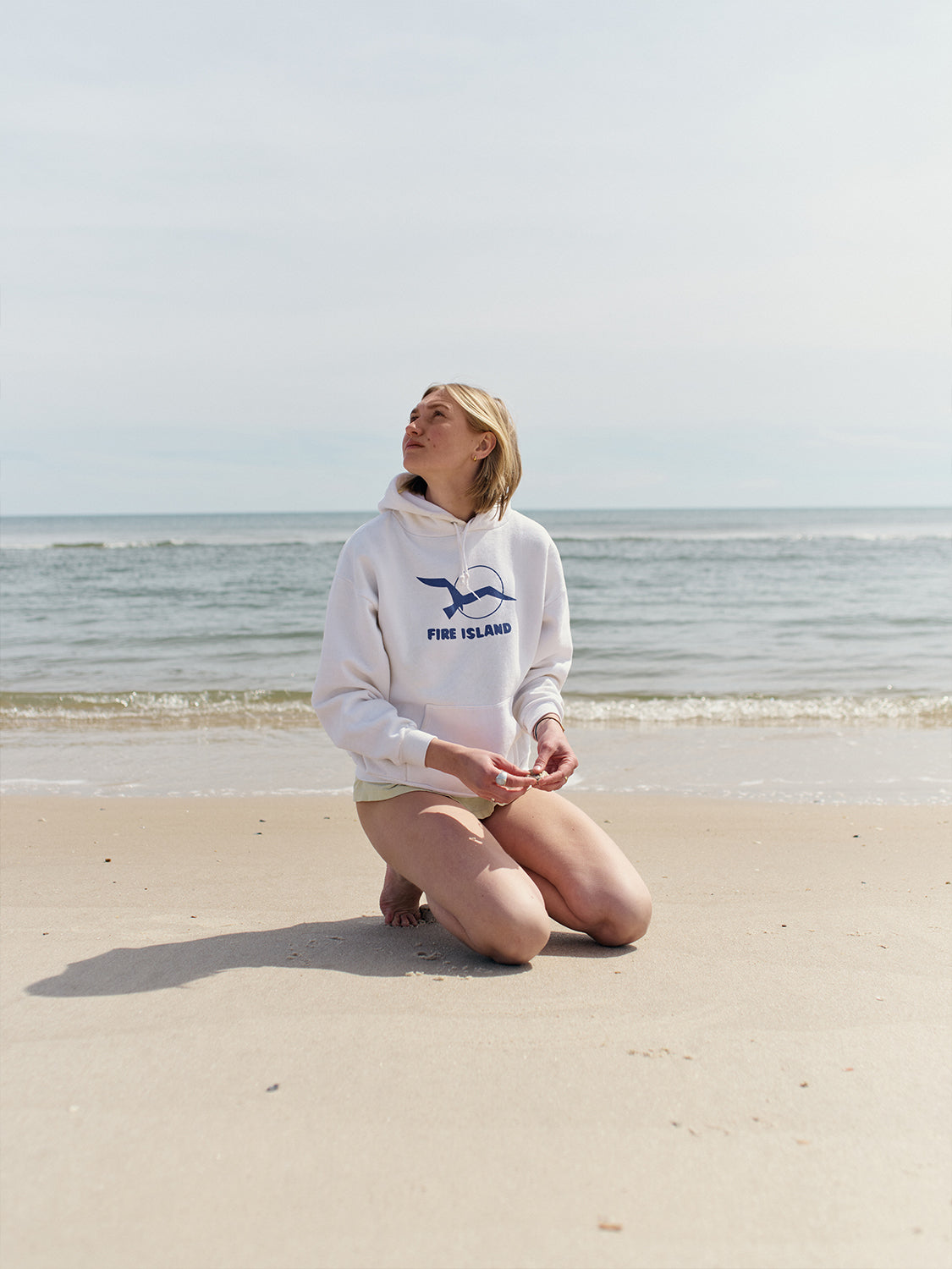 Fire Island Seagull Hoodie - 1980s