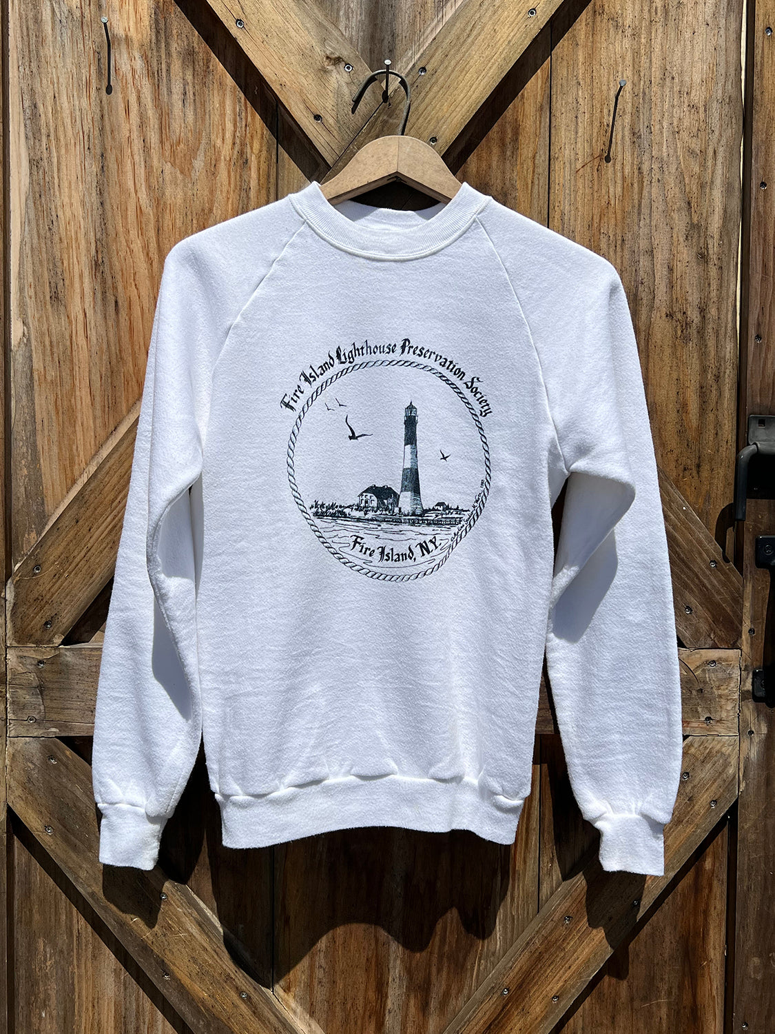 Fire Island Light House Preservation Society Crewneck - 1980s