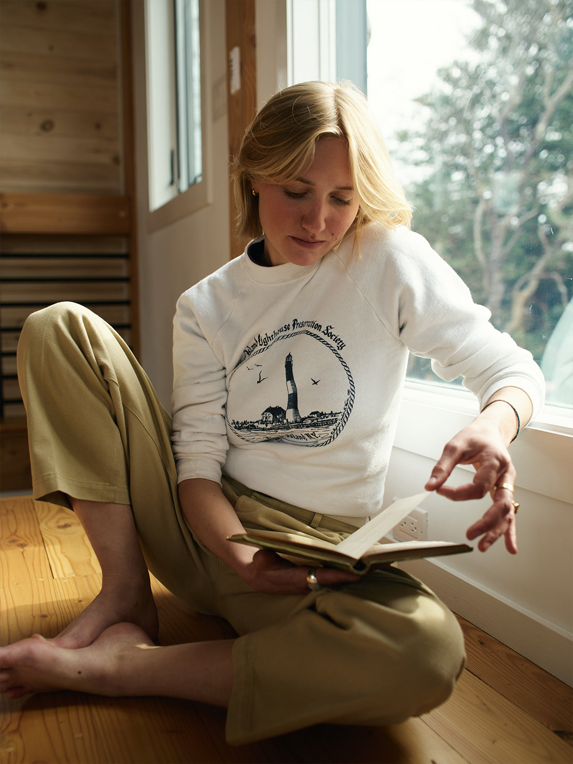 Fire Island Light House Preservation Society Crewneck - 1980s