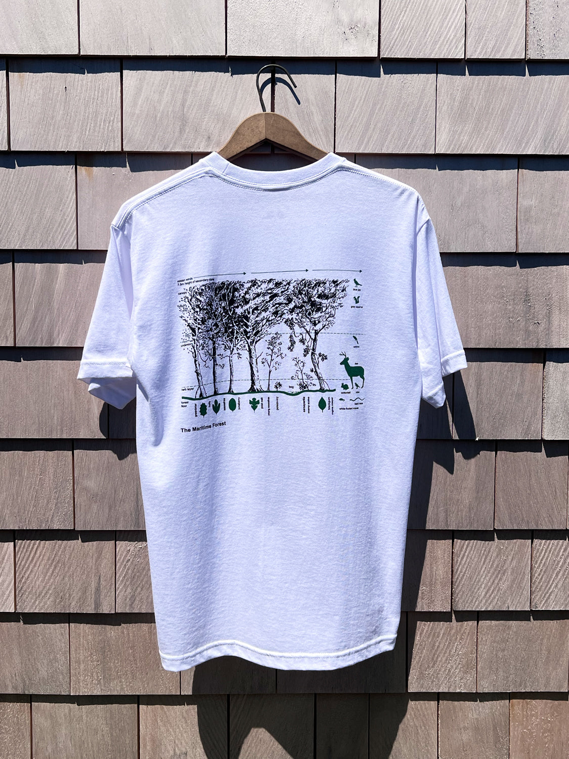 Sunken Forest Tee - White