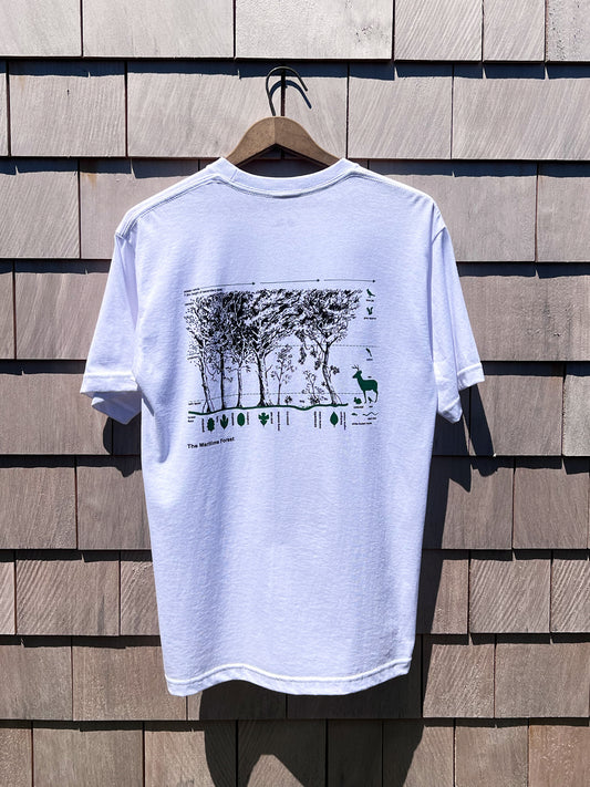 Sunken Forest Tee - White