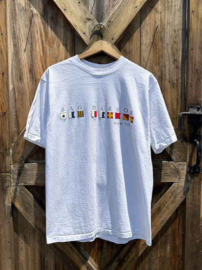 Sag Harbor Signal Tee - 1990s