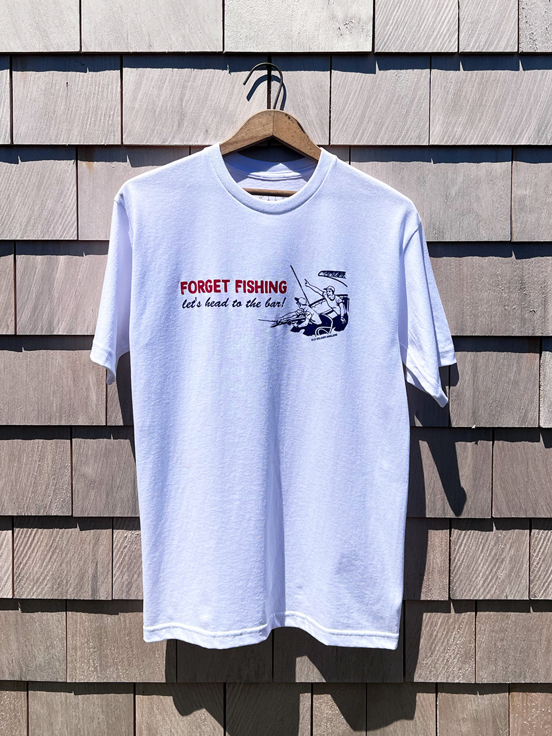 Anglers Tee - White