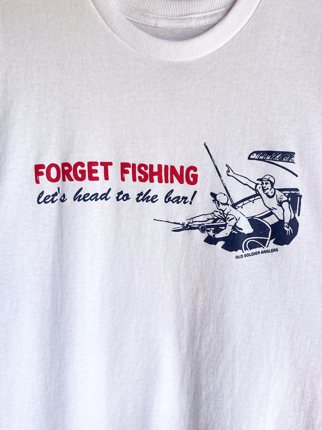 Anglers Tee - White