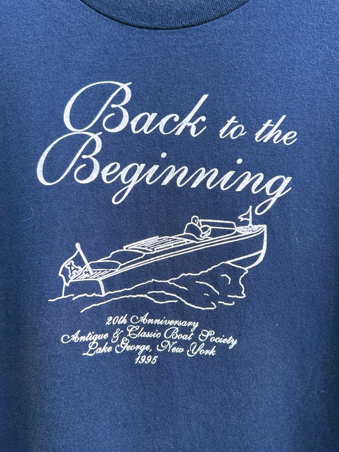 Antique & Classic Boat Society Tee - 1995