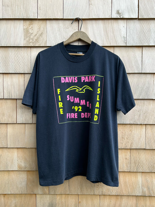 Davis Park Fire Department Tee - 1992