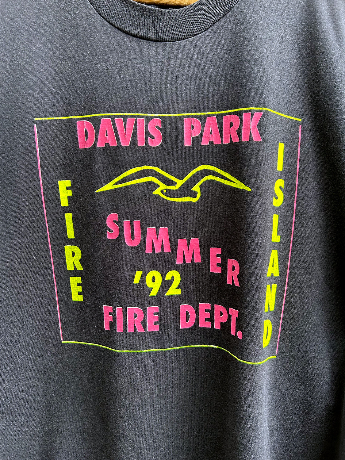 Davis Park Fire Department Tee - 1992