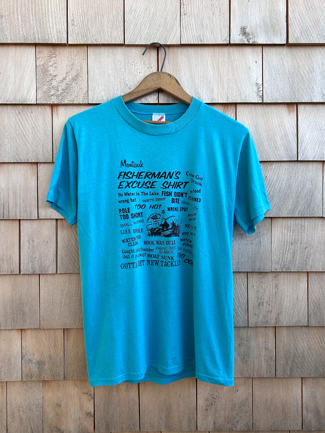Montauk Fisherman's Excuse Tee - 1990s
