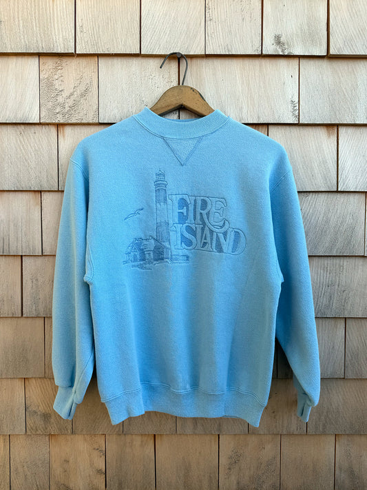 Fire Island Lighthouse Crewneck -1990s
