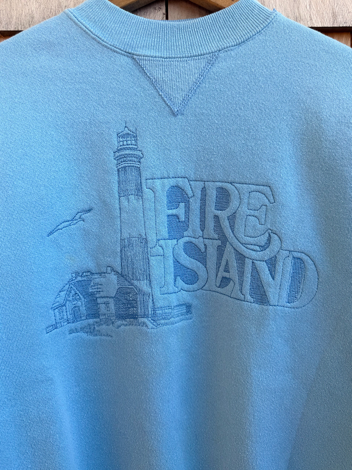 Fire Island Lighthouse Crewneck -1990s