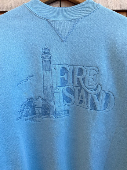 Fire Island Lighthouse Crewneck -1990s