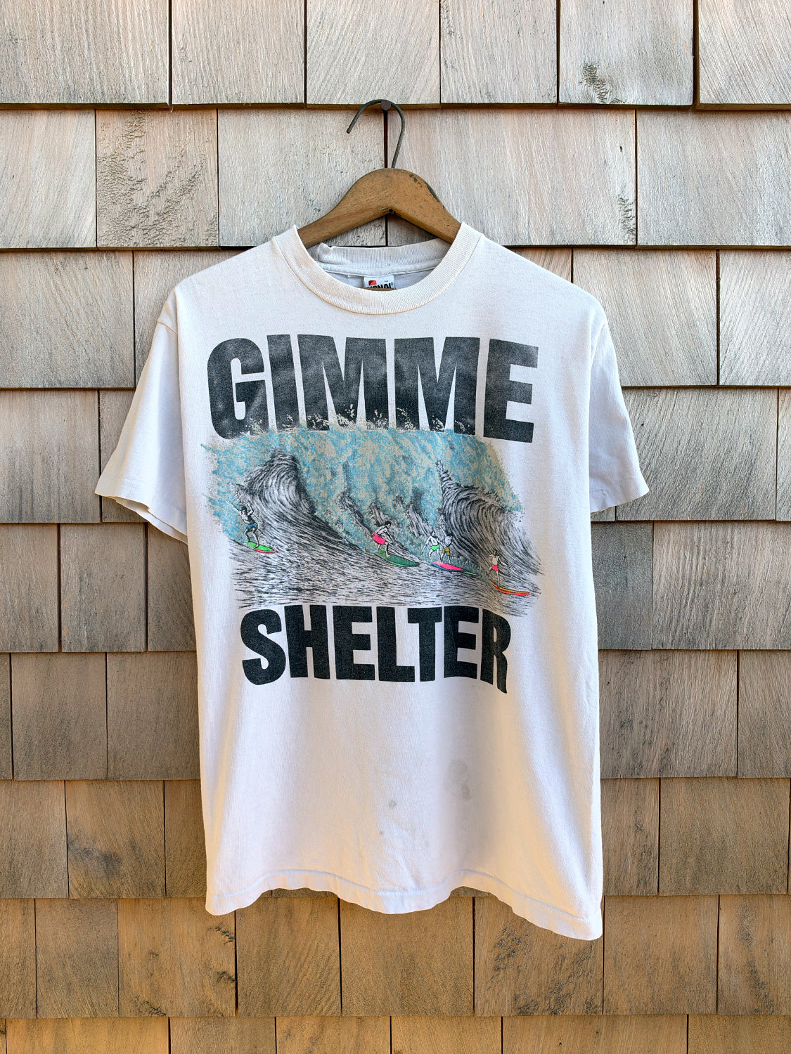 Gimme Shelter Surf Tee - 1980s