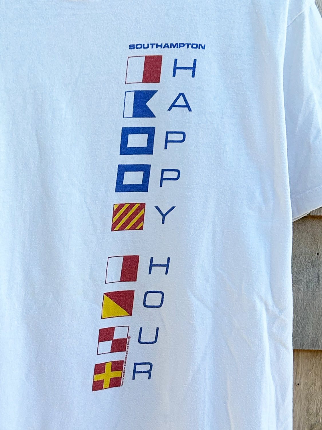 Southampton Happy Tour Tee - 1990s