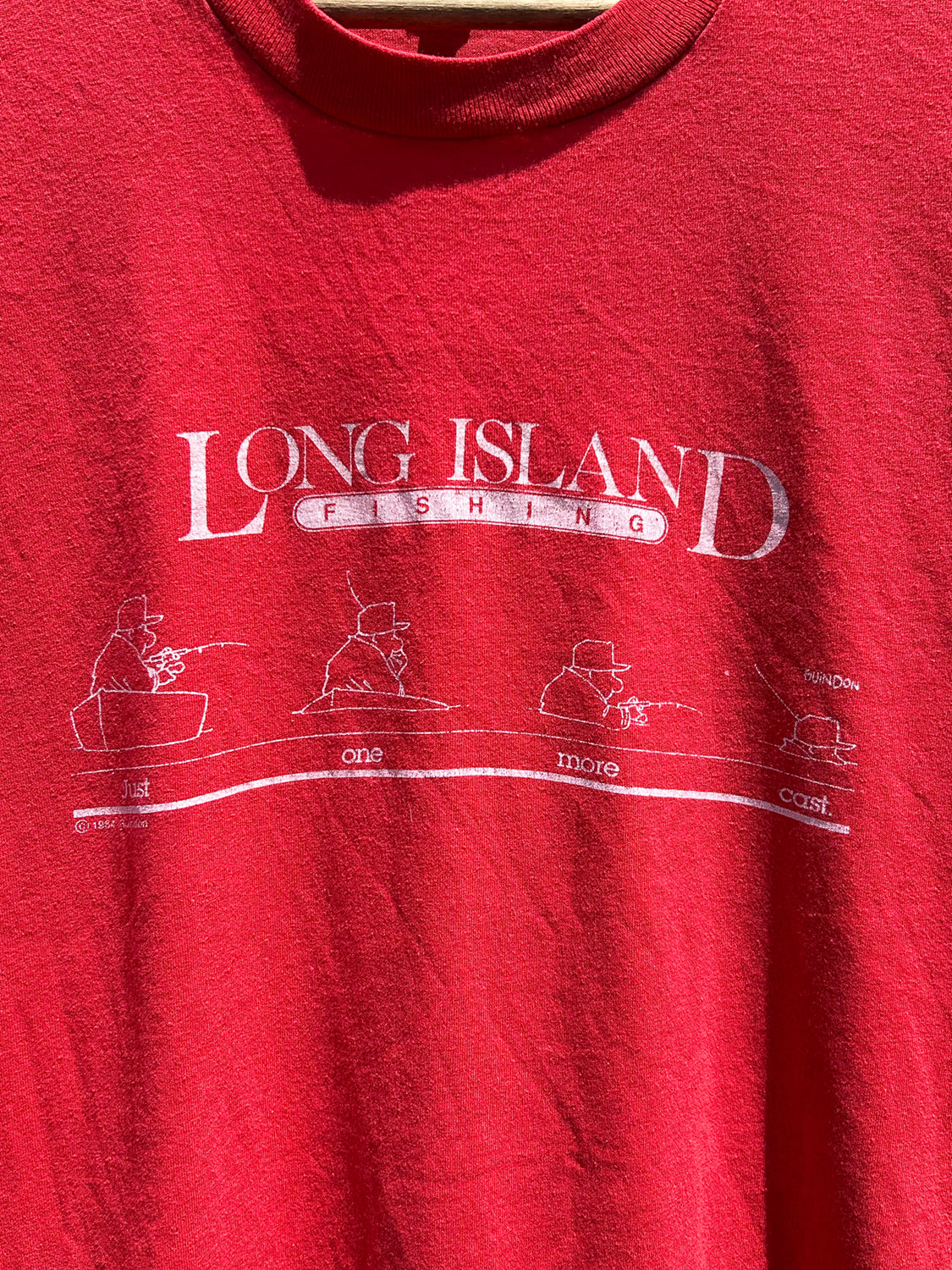 Long Island Fishing Tee - 1980s