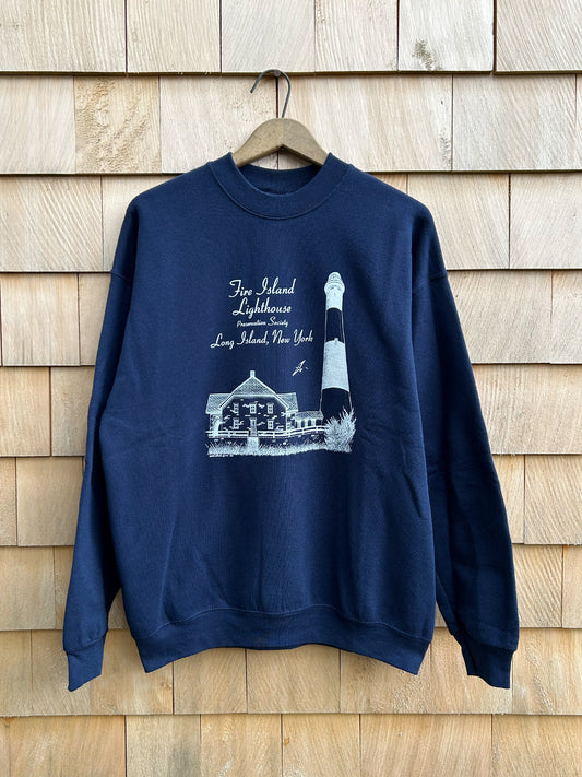 Fire Island Lighthouse Preservation Society Crewneck - 1990s
