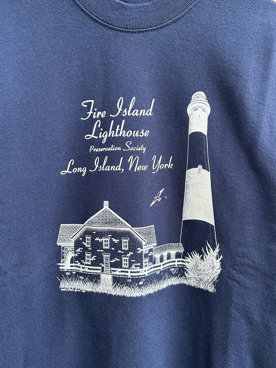 Fire Island Lighthouse Preservation Society Crewneck - 1990s