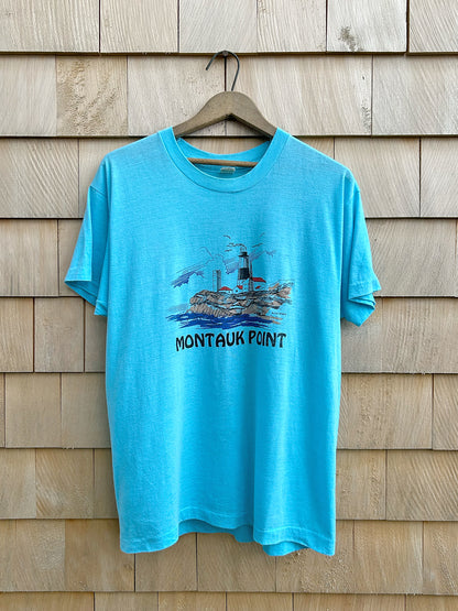 Montauk Lighthouse Tee - 1980s