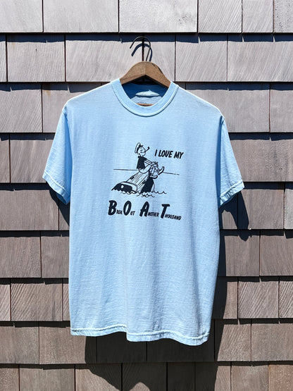 Love Tee - Washed Blue