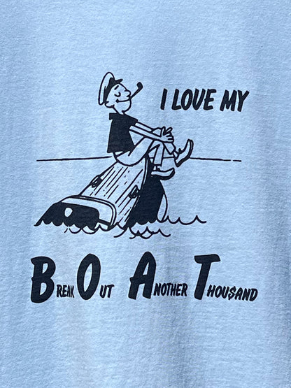 Love Tee - Washed Blue