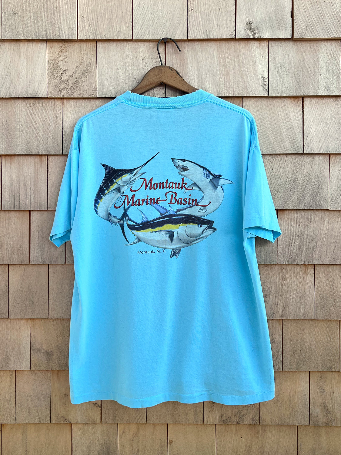 Montauk Marine Basin Tee - 1990s