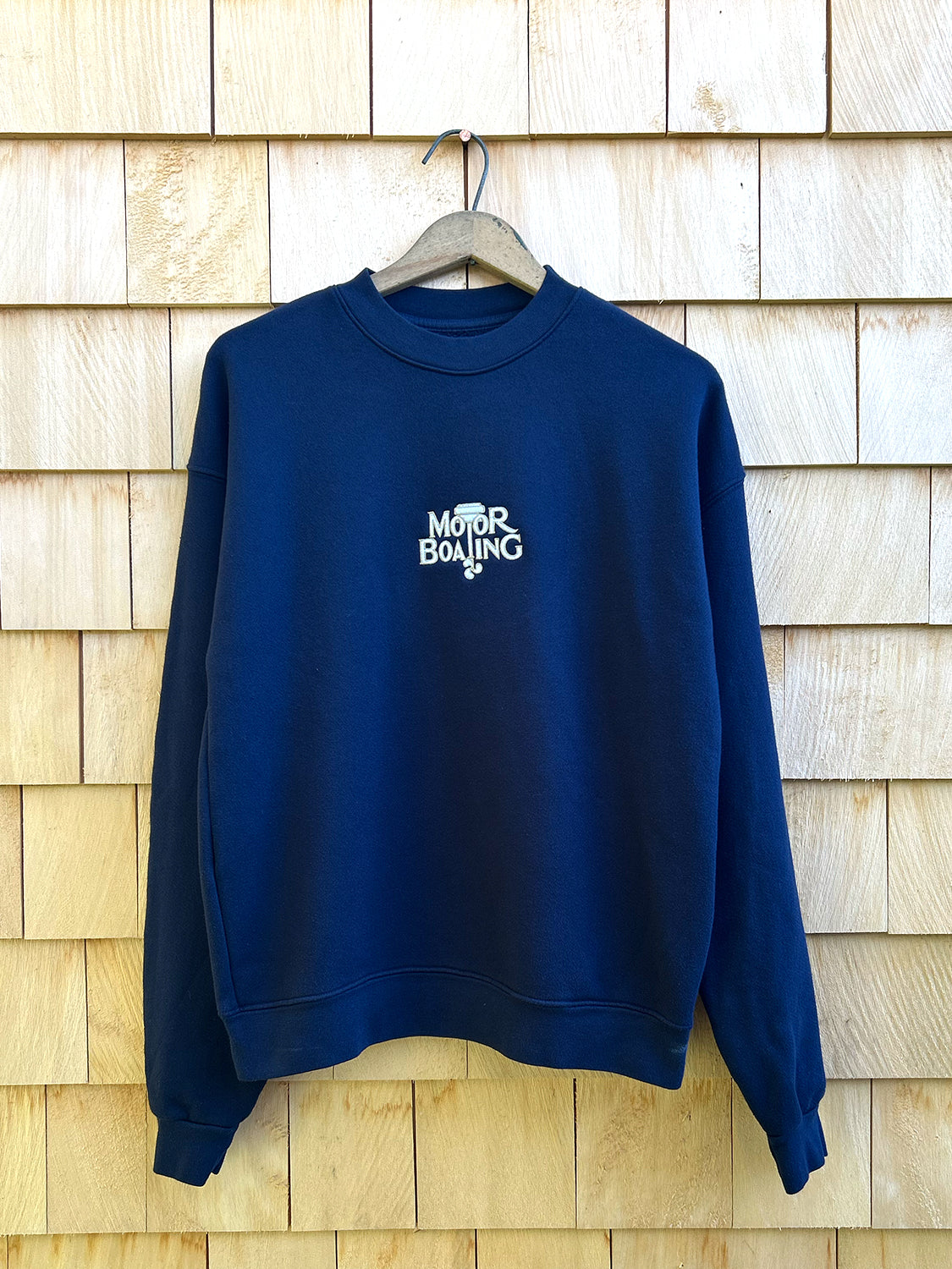 MotorBoating Crewneck - Navy