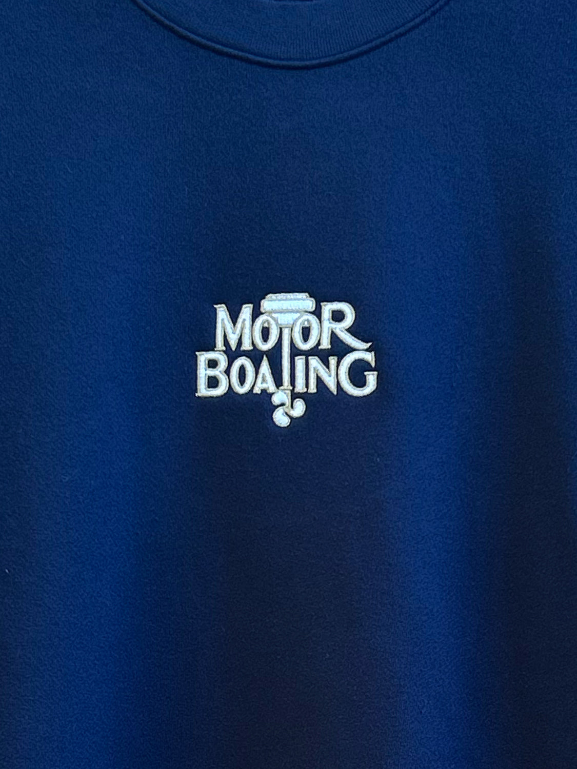 MotorBoating Crewneck - Navy