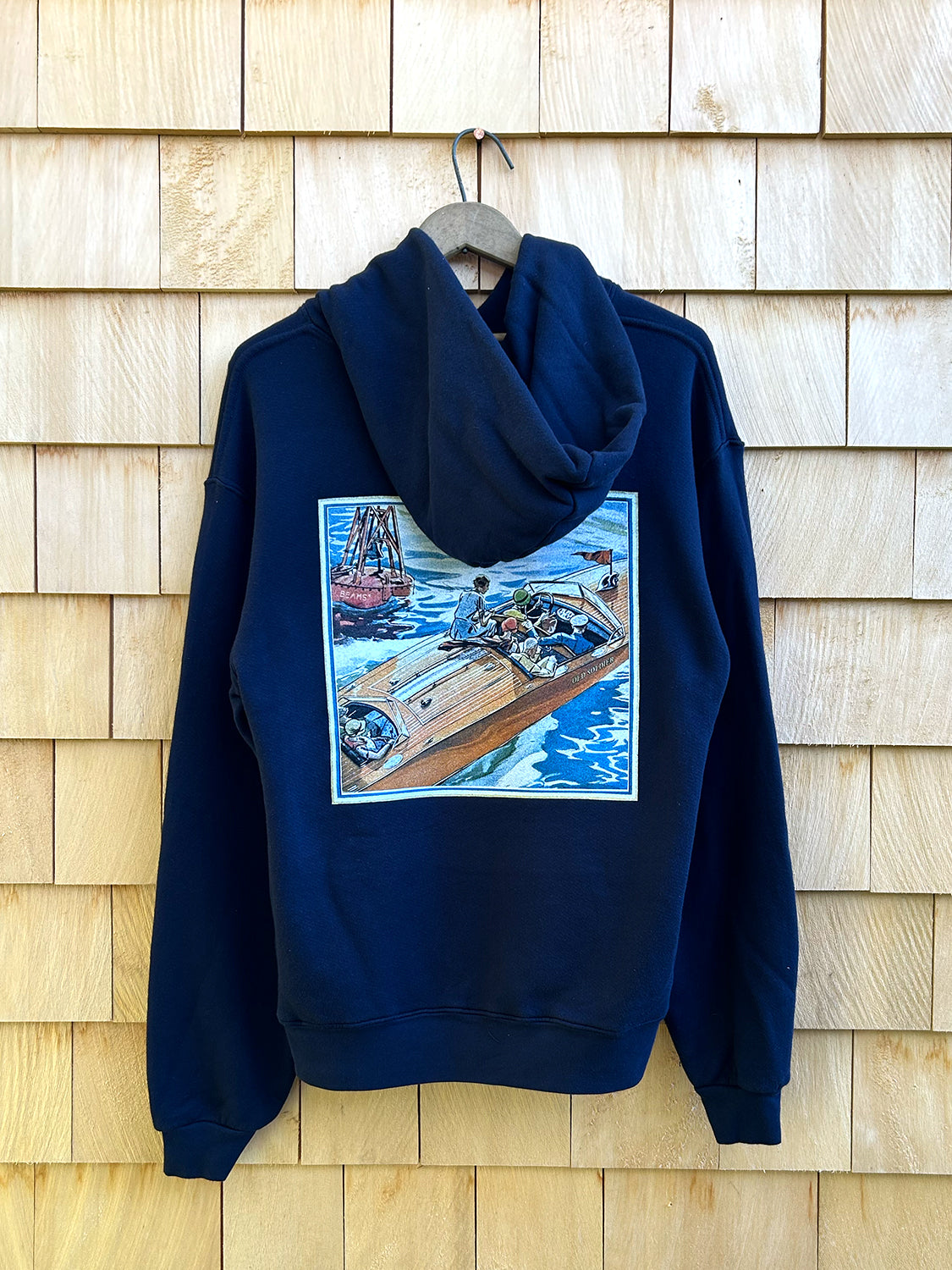 MotorBoating Hoodie - Navy