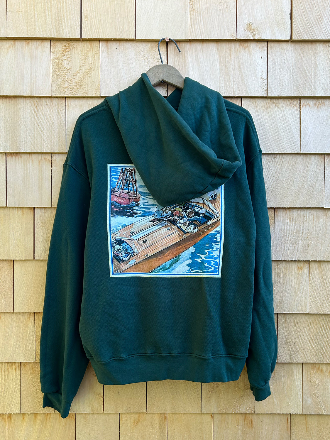 MotorBoating Hoodie - Pine