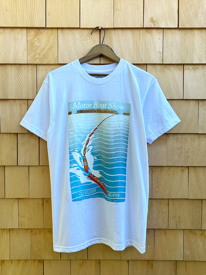Motor Boat Show Tee - White