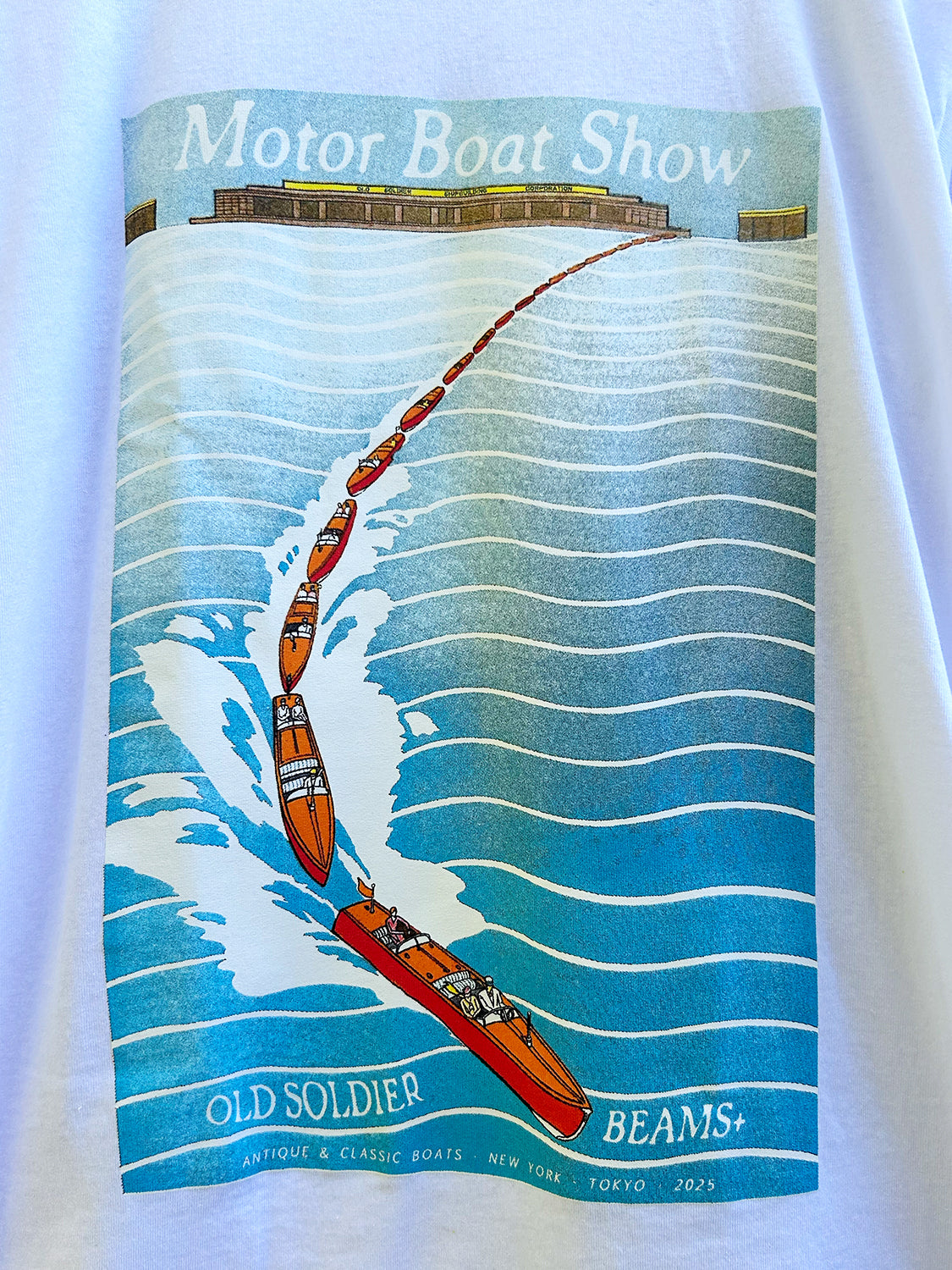 Motor Boat Show Tee - White