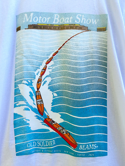 Motor Boat Show Tee - White